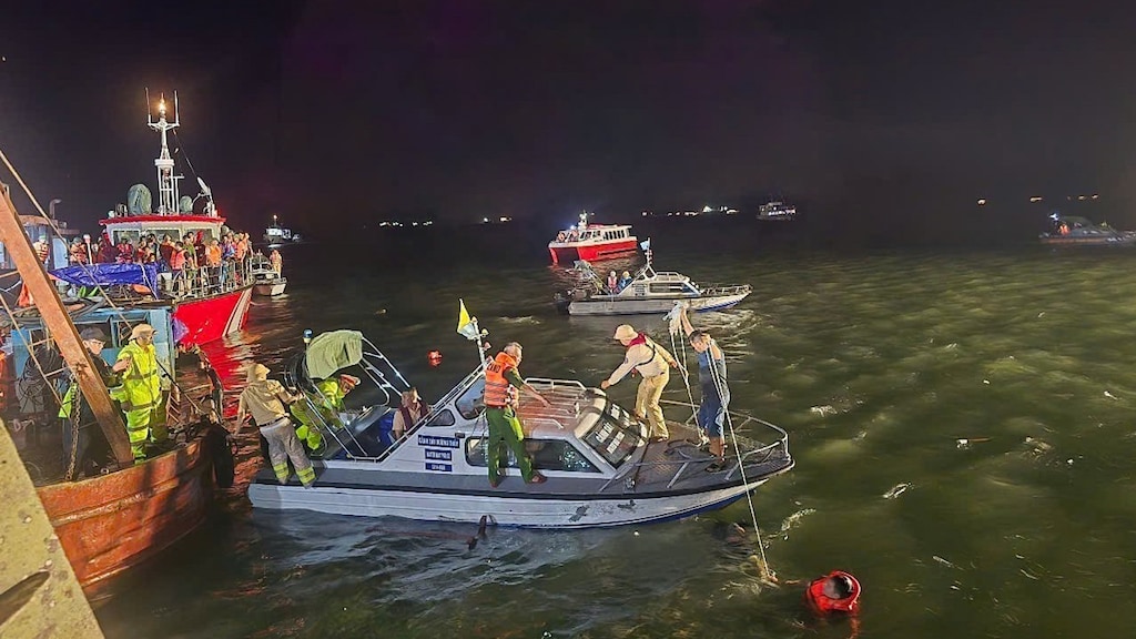 Toeristenboot gekapseisd in Vietnam, zeker 34 mensen omgekomen