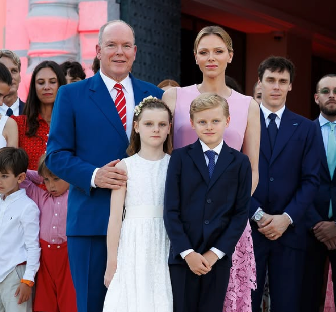 Prins Albert en prinses Charlene van Monaco vieren 20 jaar op de troon