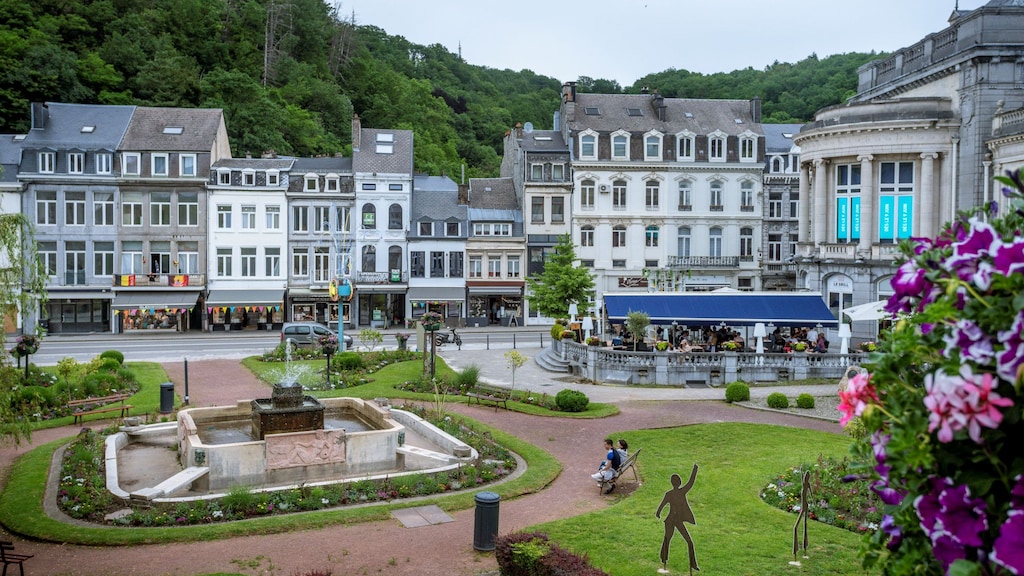 Het stadje Spa.