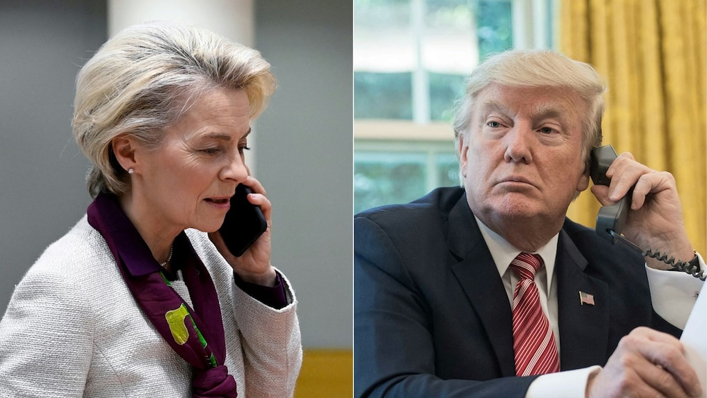 'Handelsdeal EU en VS hangt in de lucht, 15 procent op Europese goederen'