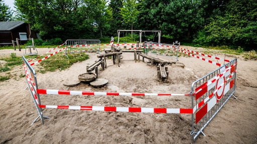 Speelterrein in Voorburg heropend na sluiting vanwege 23 zieke kinderen