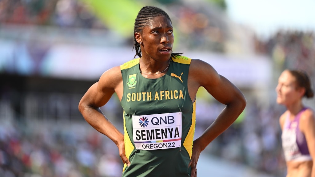 De Zuid-Afrikaanse atlete Caster Semenya