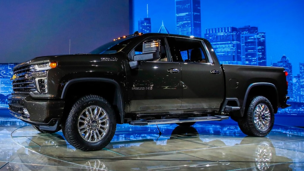 Een Chevrolet Silverado