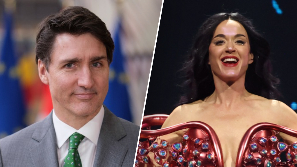 Justin Trudeau paar dagen na diner met Katy Perry ook gespot bij concert