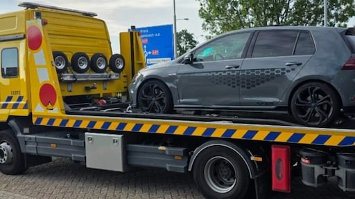 Verkeershufter die gevaarlijke slalomde langs wegwerkers gepakt: 'Asociale actie'