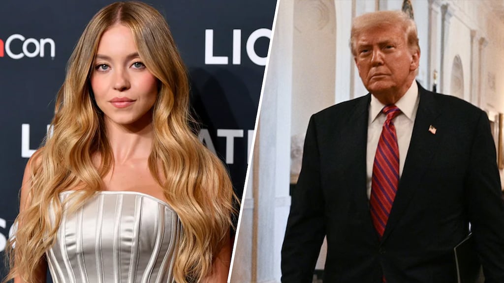 Sydney Sweeney mogelijk Republikein; Trump fan van advertentie