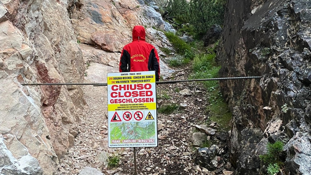 Brit van berg in Italië gered, moet zelf opdraaien voor kosten reddingsoperatie