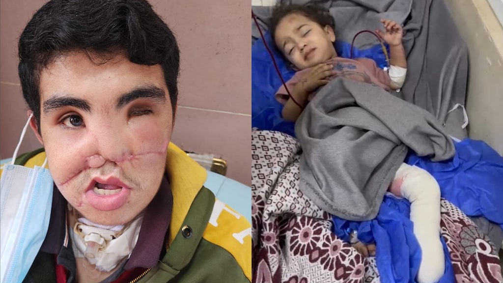 Hossam en Misk kunnen beide niet de juiste zorg krijgen in Cairo.