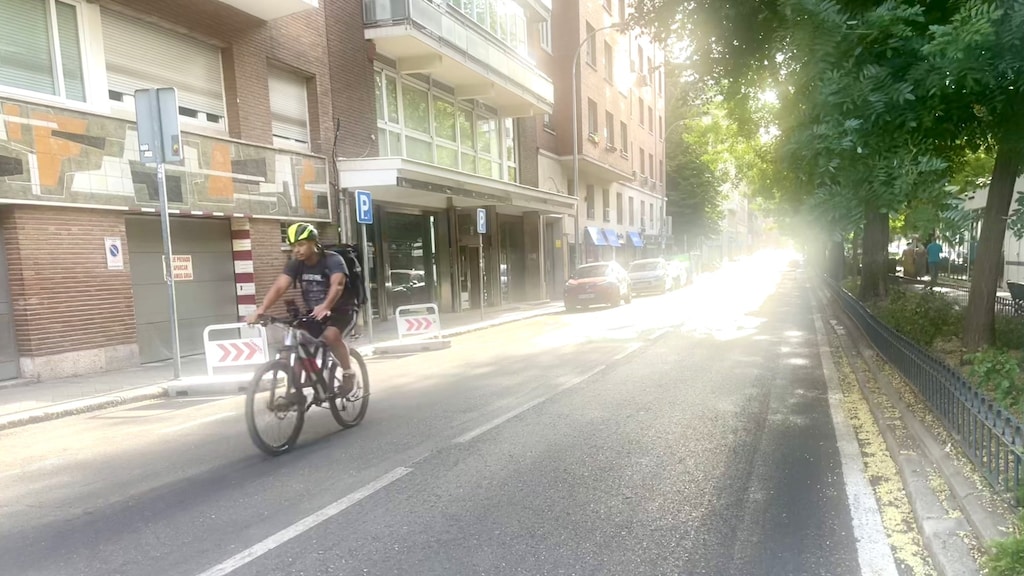 De wegen zijn het domein geworden van fietskoeriers.