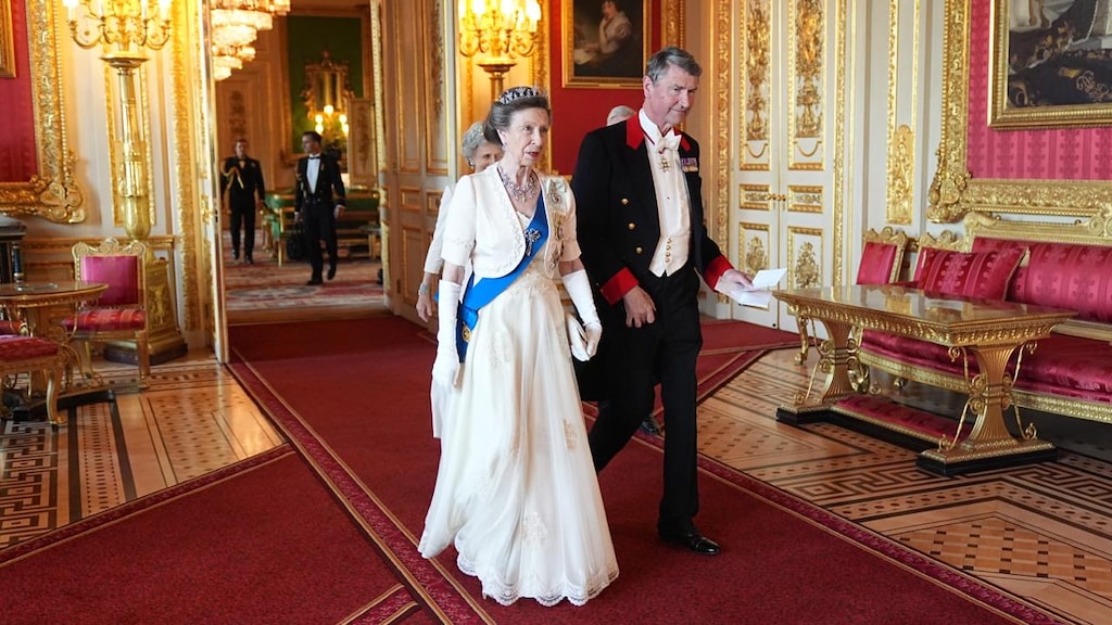 Prinses Anne met haar man Timothy Laurence, 2025