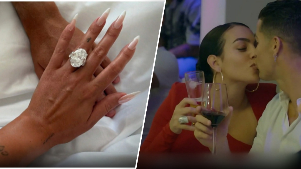 Cristiano Ronaldo tast diep in de buidel voor verlovingsring