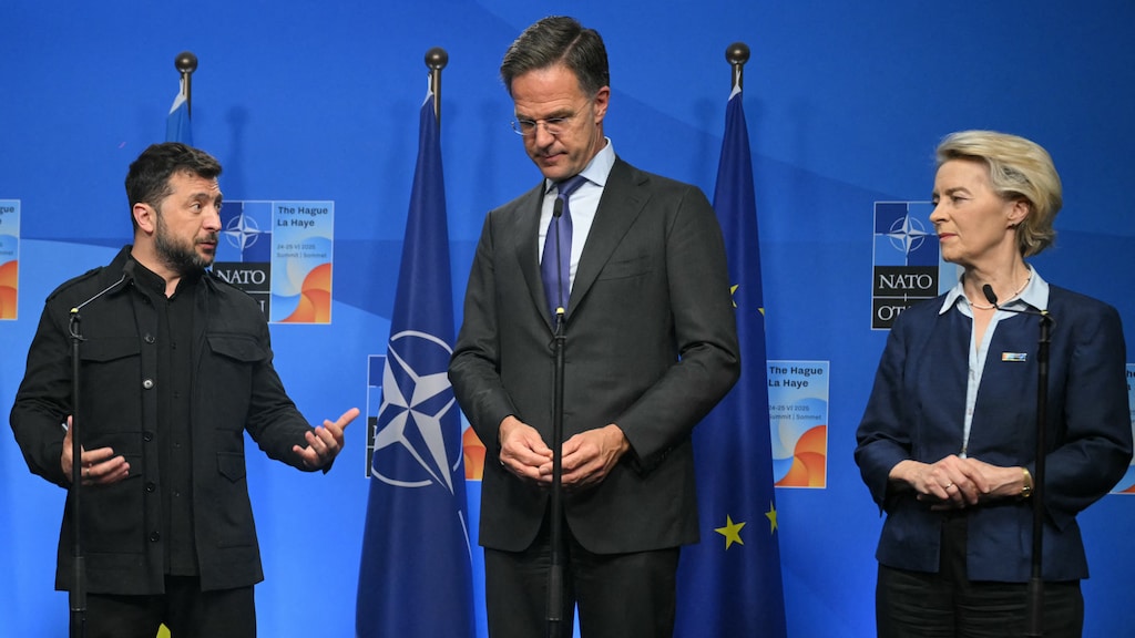 Voorzichtig positieve reacties uit Europa na videogesprek met Trump over Oekraïne