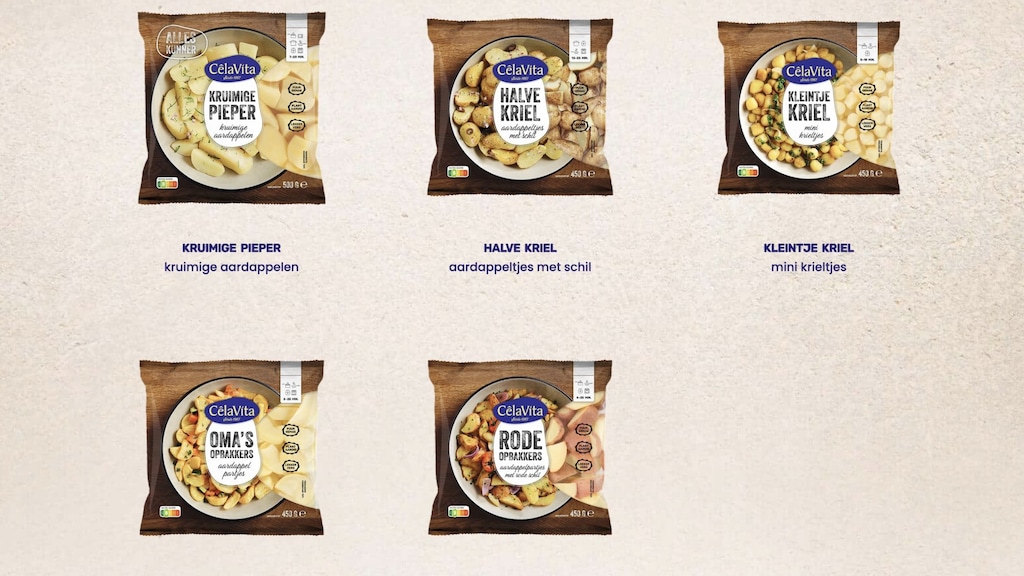 Een deel van het assortiment.