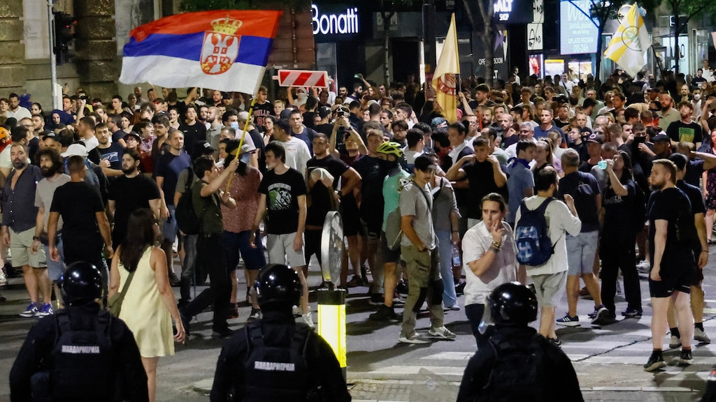 Tientallen gewonden in Servië bij gewelddadige protesten tegen president