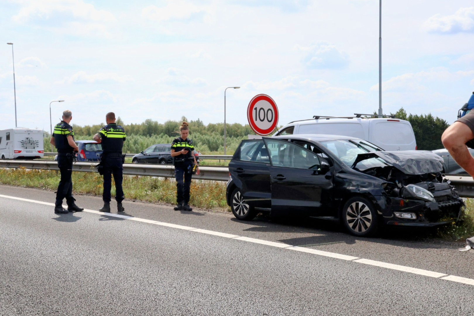 500 kilometer file in Nederland, waarvan 300 in Brabant