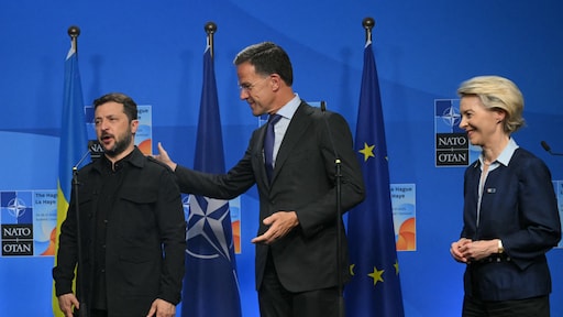Europese topdelegatie met Zelensky naar Trump voor vredesbespreking