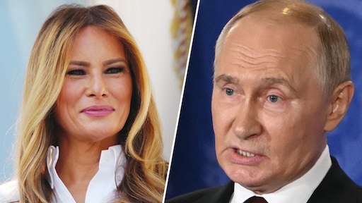 First Lady Melania vraagt Poetin in brief om oorlog Oekraïne te stoppen: 'Het is tijd'