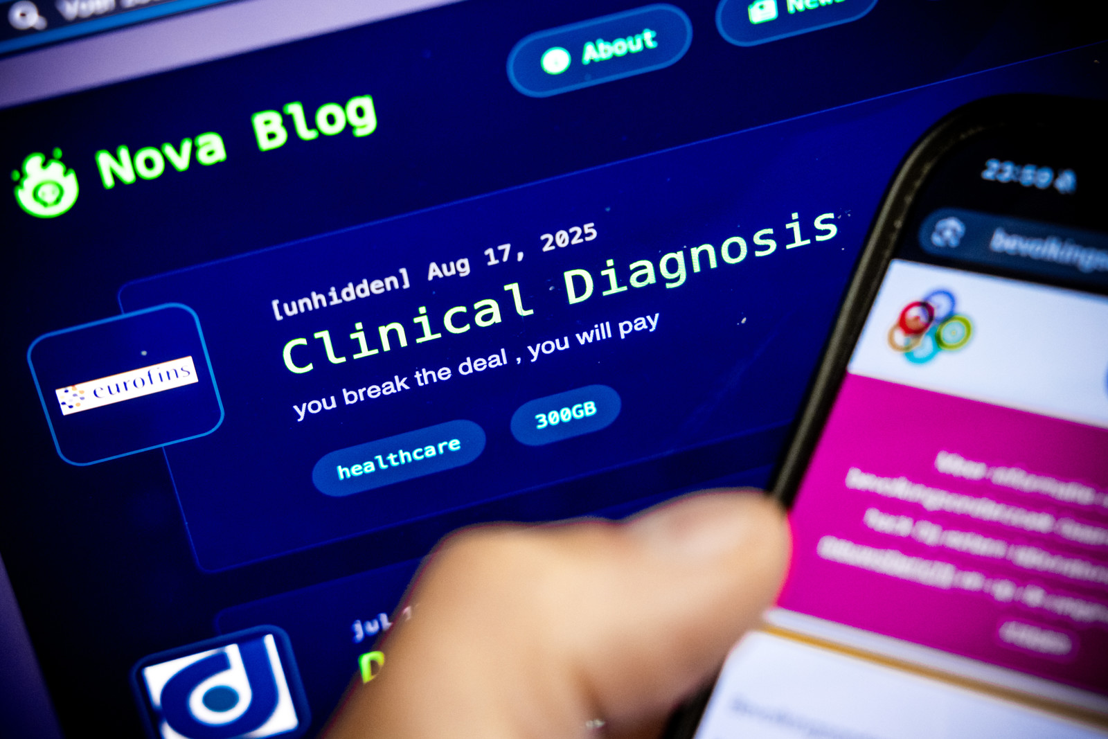 Deze brief hebben ruim 405.000 vrouwen op de mat gekregen na hack bevolkingsonderzoek