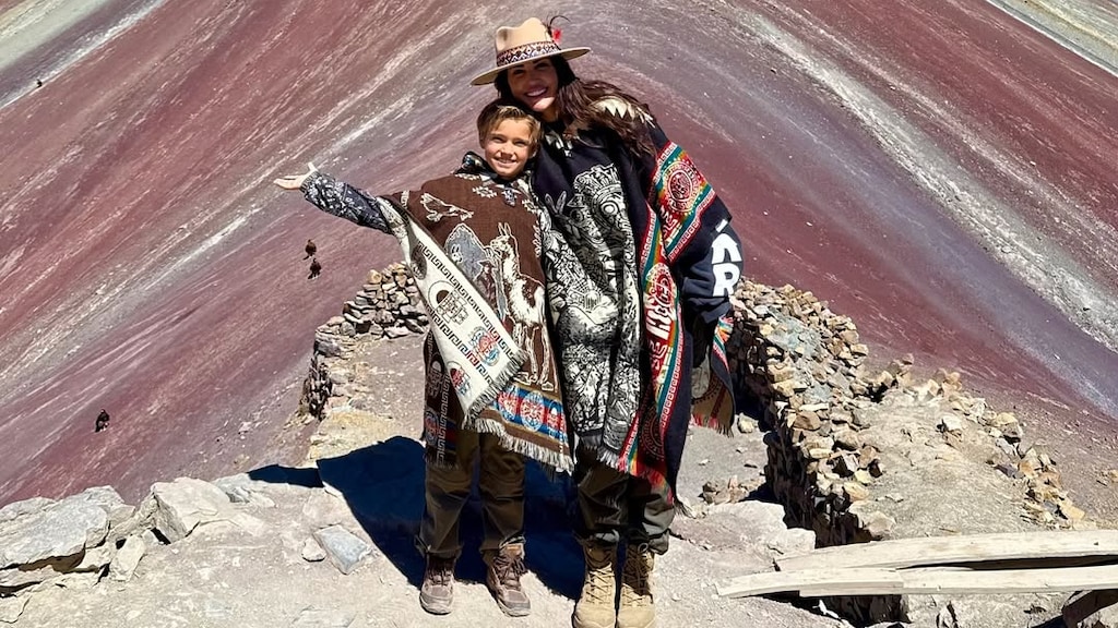Yolanthe Cabau beleeft magische reis door Peru met zoon Xess Xava: 'Onvergetelijk'