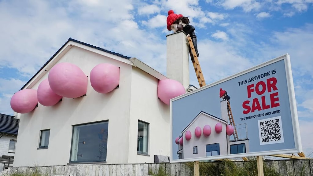 Deze kauwgomballenvilla in Zandvoort staat te koop voor 10 miljoen