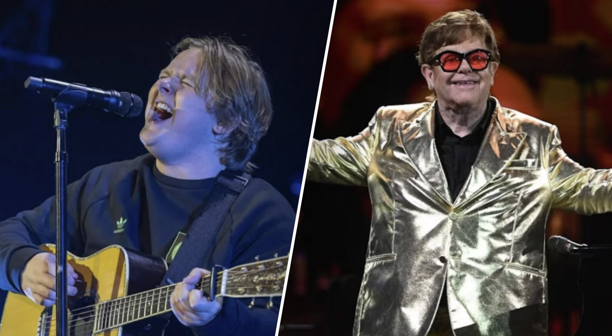 Lewis Capaldi kreeg steun van Elton John na Glastonbury: 'Coole gast'