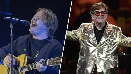 Lewis Capaldi kreeg steun van Elton John na Glastonbury: 'Coole gast'