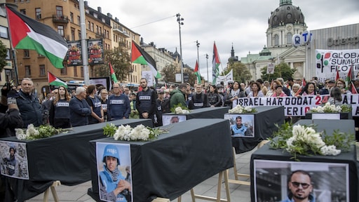 Nieuwsmedia op zwart in protest tegen doden journalisten Gazastrook