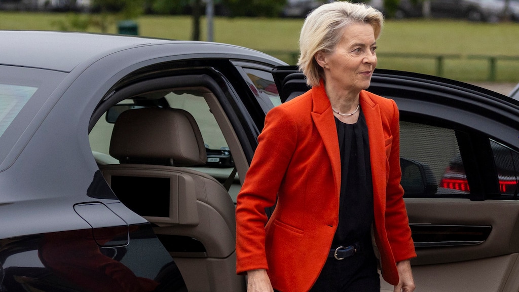 Gps vliegtuig EU-voorzitter Von der Leyen 'op zwart', Rusland beschuldigd