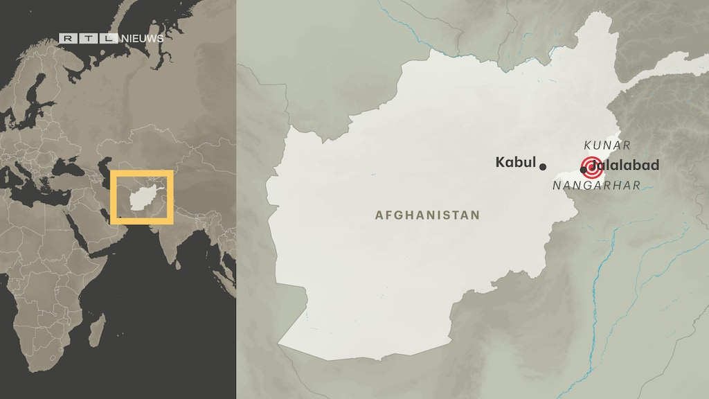 Het epicentrum van de beving lag in de buurt van de stad Jalalabad. Vooral de provincie Kunar lijkt zwaar getroffen door de aardbeving.