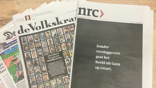 Honderden media wereldwijd op zwart voor Gaza: 'Het is onmacht, wanhoop'