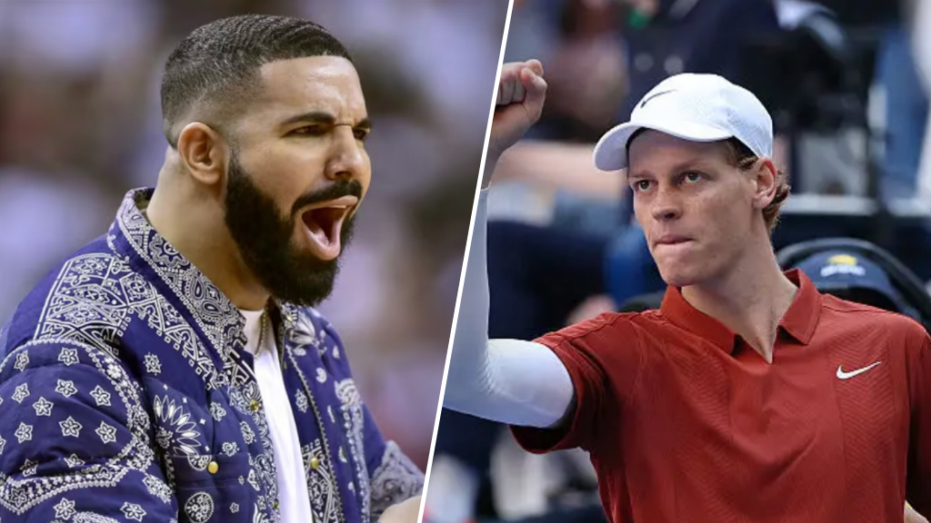 Drake zet fors bedrag in op Jannik Sinner als US Open-winnaar