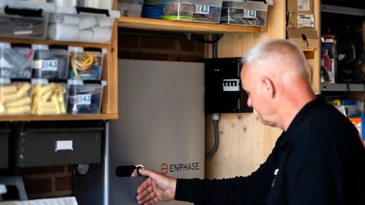 Thuisbatterij levert fors minder op: van 175 naar 90 euro per maand