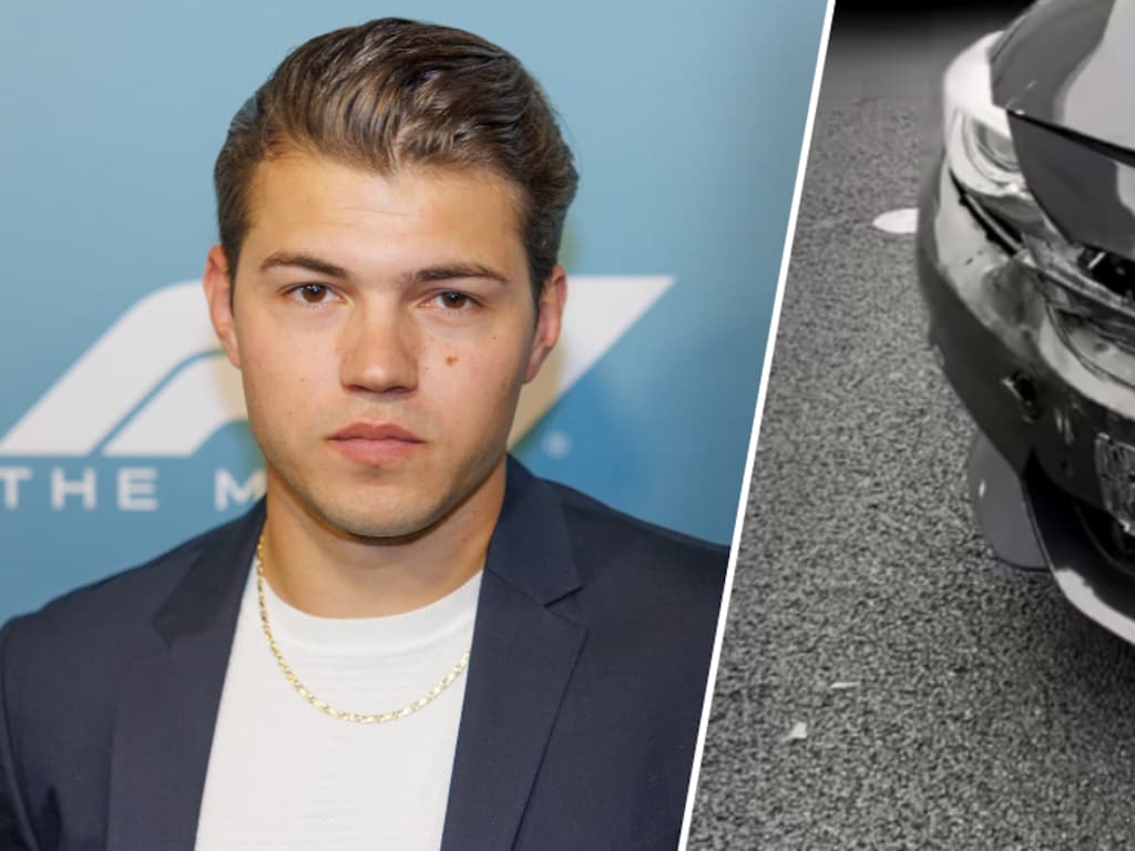 GTST-acteur Vincent Visser betrokken bij kettingbotsing door overstekende zwaan: 'Paf, vol erop'