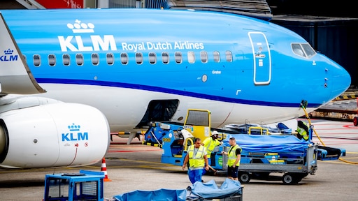 Grondpersoneel KLM legt woensdag werk neer, week later nog eens
