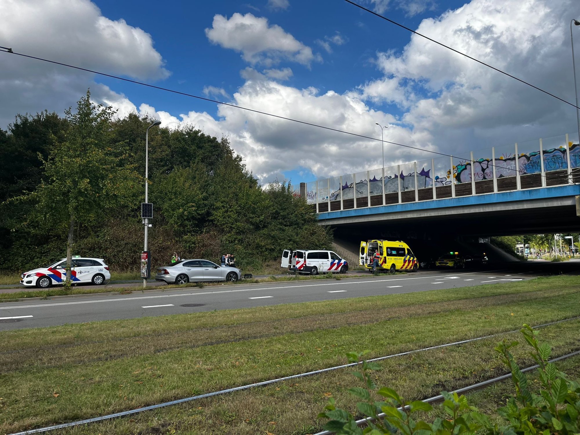 Gebied rond Universiteit Utrecht afgezet vanwege 'verdachte situatie', veel politie aanwezig
