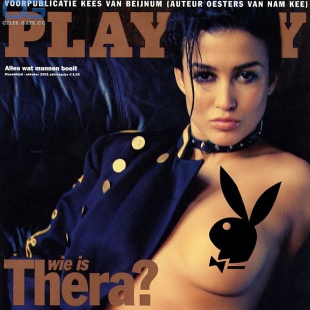 Katja Schuurman op de cover van Playboy