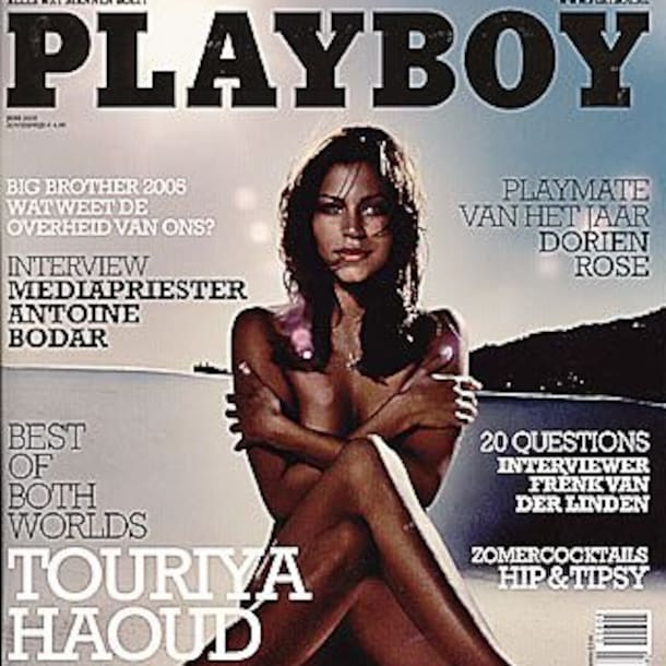 Cover Touriya Houad van de Playboy