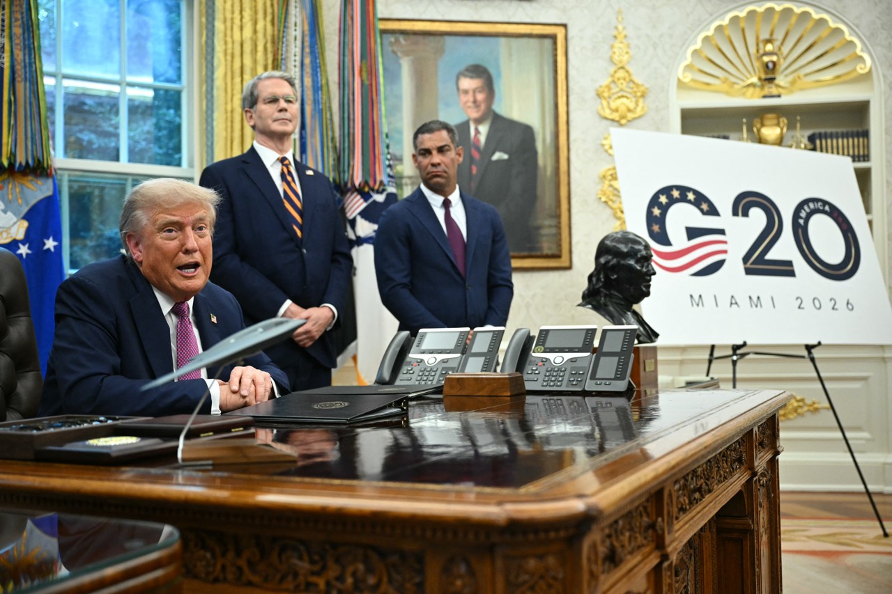 Trump wil volgende G-20 top organiseren in zijn golfresort, slaat dit jaar over