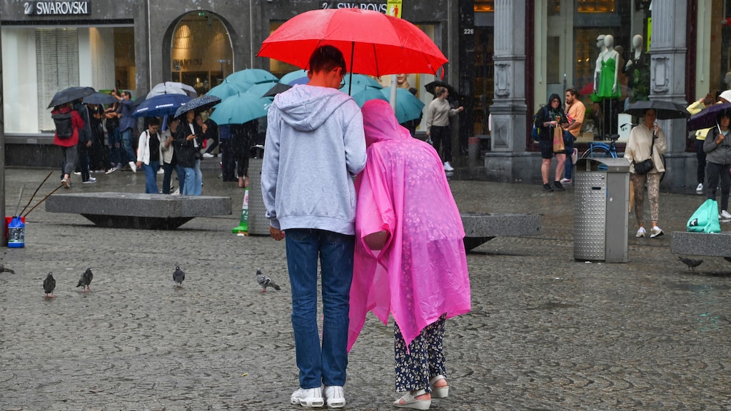 In de ochtend regen, hele week minder warm en steeds herfstachtiger