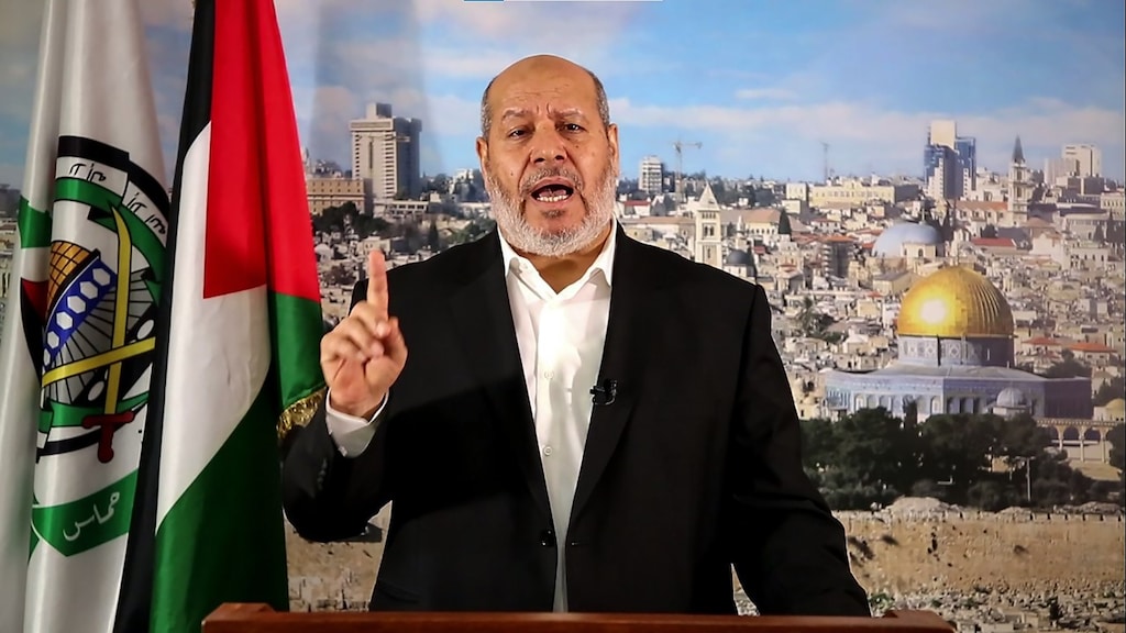 Toponderhandelaar van Hamas, Khalil al-Hayya.