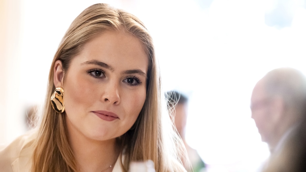 Prinses Amalia smult van oer-Amsterdams menu bij eerste werkbezoek