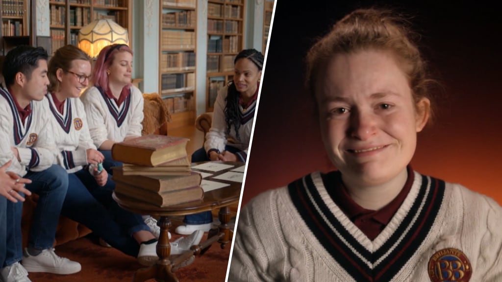 Eline breekt na complot om haar eruit te werken in Briljante Breinen: 'Zit er doorheen'