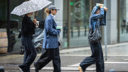 Code geel in de helft van het land vanwege onweer: 'Onstuimig weer'