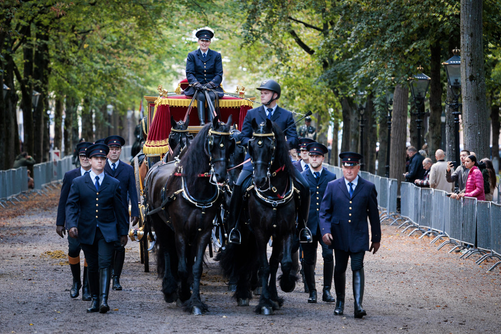 Onstuimig tijdens Prinsjesdag, in ochtend windkracht 6: 'Hou hoedje vast'