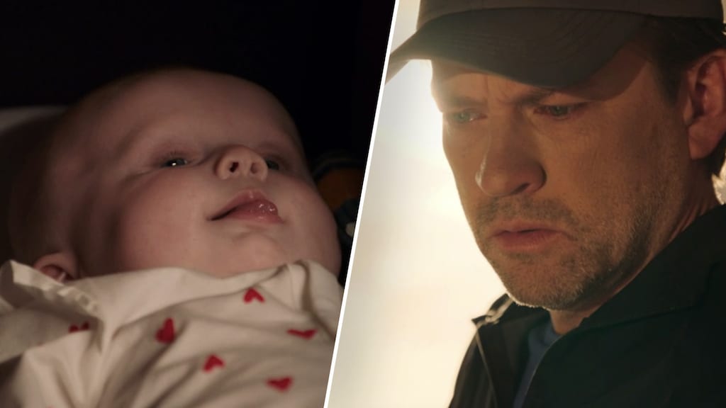 Rik wordt in GTST verrast met baby op de stoep: 'Ze is je dochter'