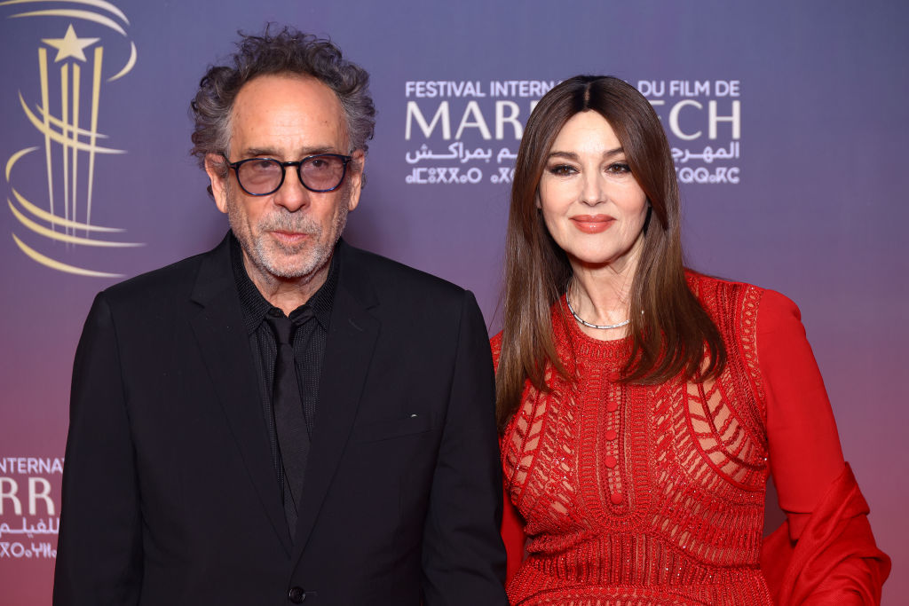 Einde relatie voor Tim Burton en Monica Bellucci