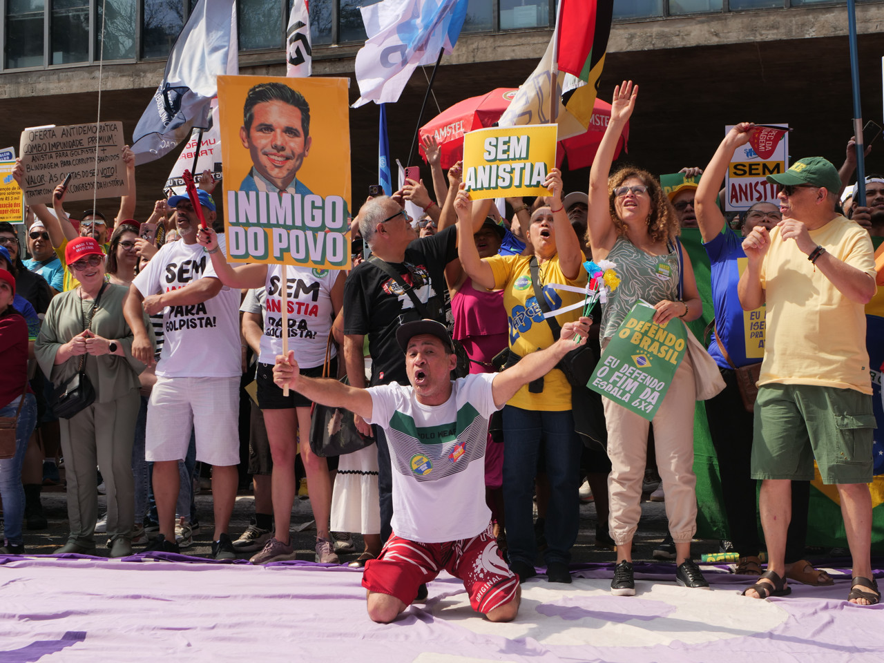 Tienduizenden Brazilianen protesteren tegen bescherming Bolsonaro