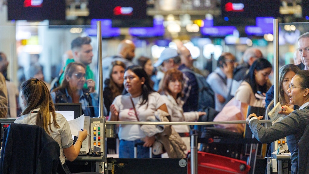 Chaos en drukte ook vandaag nog op Brussels Airport.