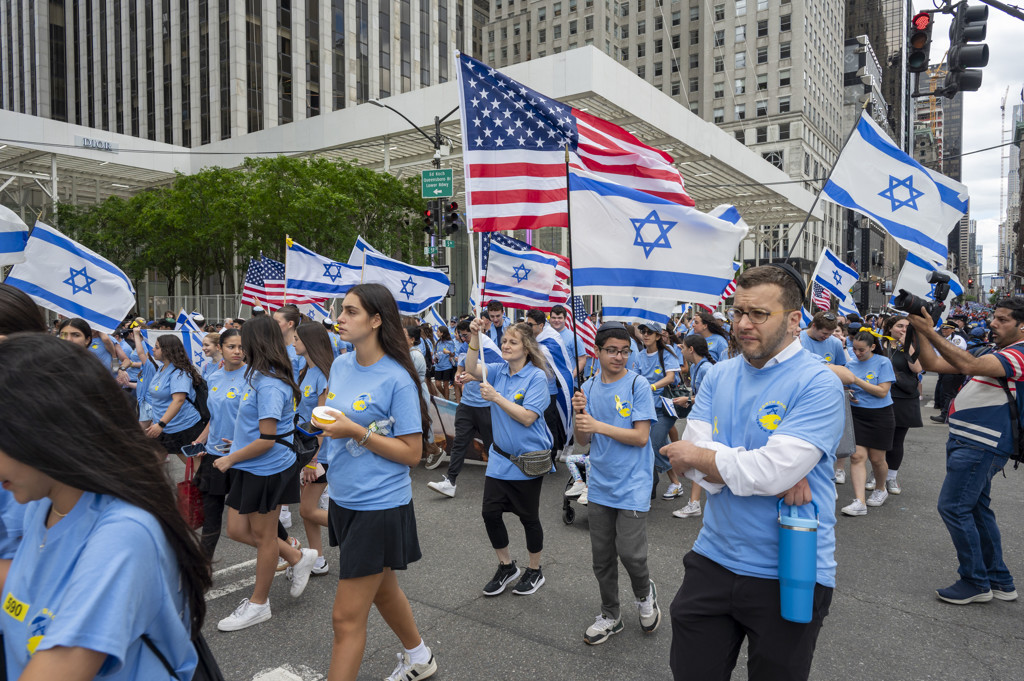 Op 18 mei was in New York de Israel Day Parade.