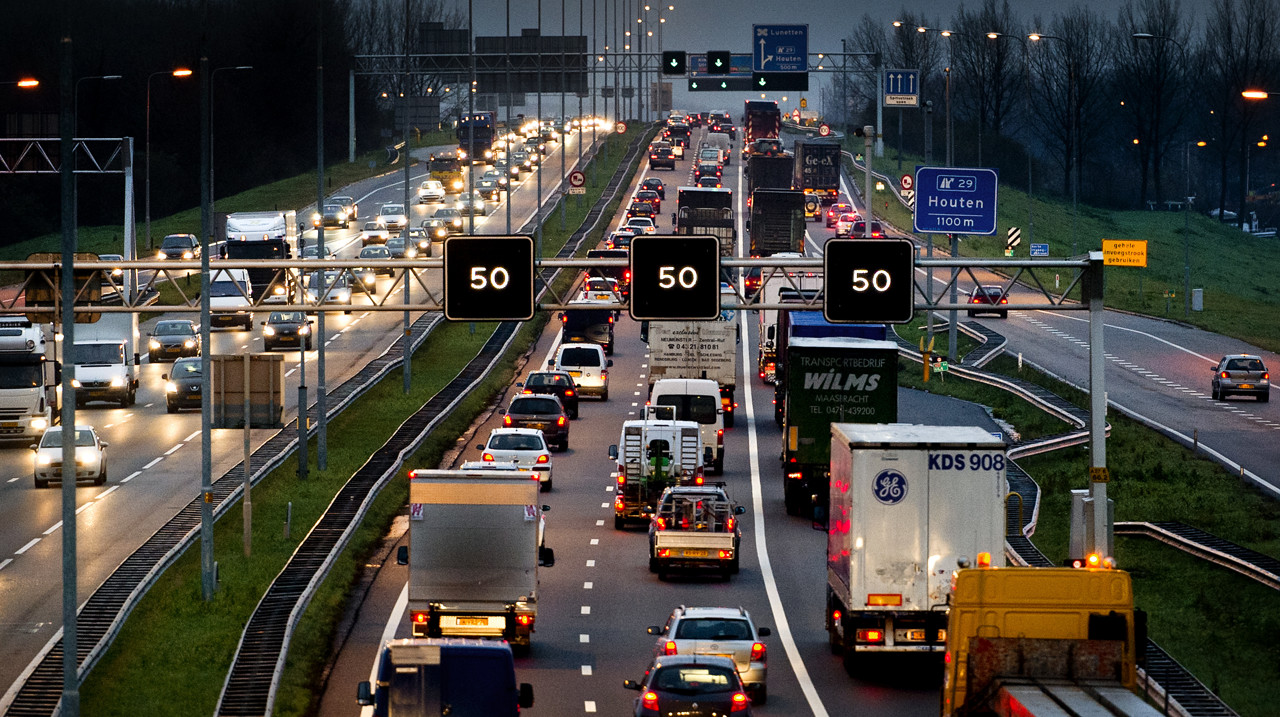 Storing matrixborden rond Utrecht nog niet verholpen, grootste drukte voorbij